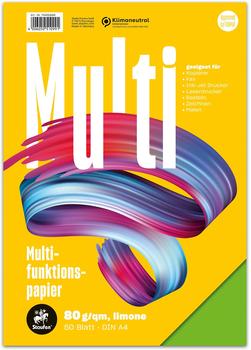 Staufen Kopierpapier Style Multifunktionspapier A4, 80g/qm, limone, 50 Blatt (734051099)
