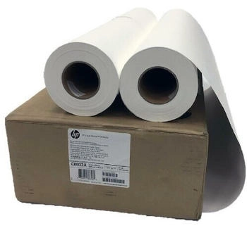 HP Plotterpapier A6DE9A A0+ 914mm x 45,7m hochweiß, 80 g/m², für Inkjetplotter, color, 2 Rollen
