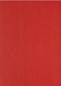 Clairefontaine Deckbl&auml;tter 2701c Text und Cover, A4, Lederkarton, rot, 270 g/m&sup2;, 100 St&uuml;ck (2701C)