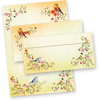 Tatmotive Briefpapier TOSKANA Set, A4, 90 g/m², 25 Blatt + 25 Umschläge (05-0117-0090-00025)