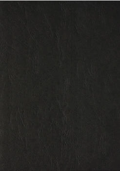Clairefontaine Deckbl&auml;tter 2710c Text und Cover, A4, Lederkarton, schwarz, 270 g/m&sup2;, 100 St&uuml;ck (2710C)