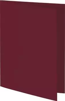 Heyda 50 x Doppelkarte A5 200g/qm dunkelrot (211426023)