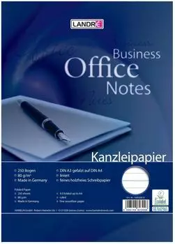 Landré Kanzleipapier Office A3 80g