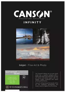 Canson Somerset ENHANCED VELVET 330 gsm A4