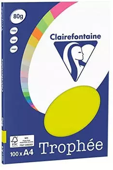 Clairefontaine Trophee neongr&uuml;n(4128C)
