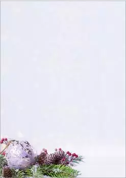 sigel DP443 - Weihnachtskarte "Charmful Christmas", 90 g/m&sup2;, Format A4, 25 Blatt
