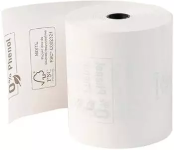Exacompta Thermorollen für Kassenbons 80mm x 76m, 30er-Pack (43818E)