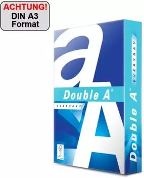 Double A Everyday Kopierpapier A3 70g, 500 Blatt (S127077)