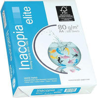 Inacopia Kopierpapier elite DIN A4 80 g/qm 500 Blatt hochwei&szlig;
