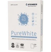 Steinbeis No.3 Pure White, A4, Kopierpapier, 80g/qm, wei&szlig;, 500 Blatt