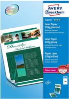 Avery Zweckform 1198, AVERY Zweckform Colour Laser Foto-Papier, A4, 120 g/qm