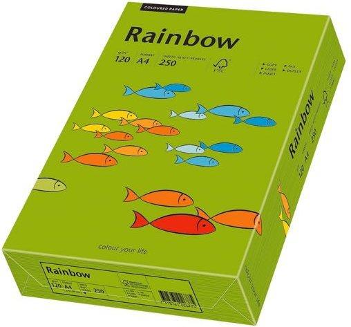 Rainbow Farbpapier A4 120 g/m2 250 Blatt intensivgrün