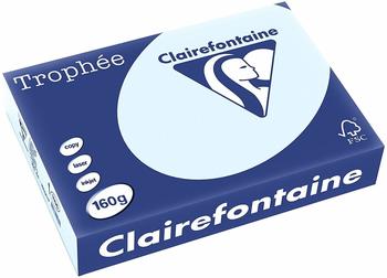 Clairefontaine Trophee Papier, A4, 160g/qm, hellblau (2633)