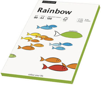 Rainbow Papier IntŽgrün A4,80g"