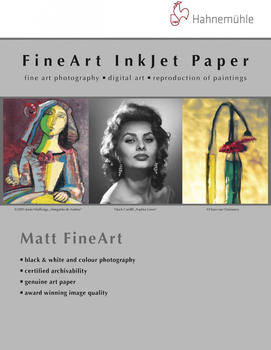 Hahnemühle Photo Paper German Etching, A3+, 310g/qm (10641641)