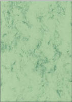 Sigel DP552, SIGEL Briefpapier Marmor pastellgr&uuml;n DIN A4 200 g/qm 50 St.
