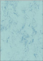 Sigel DP551, SIGEL Briefpapier Marmor blau DIN A4 200 g/qm 50 St.