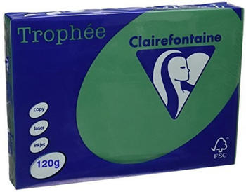 Clairefontaine Trophee Papier, A4, 120g/qm, grün (1224C)