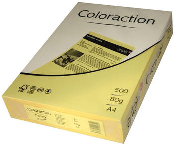 Antalis Coloraction A4 80g/qm Canary 500 Blatt