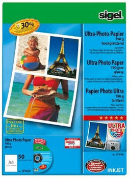 sigel IP639 InkJet-Ultra-Photo-Papier, A4, 190g/qm