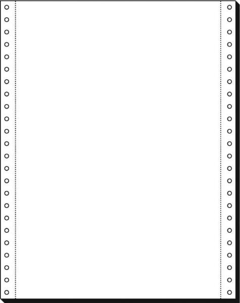 sigel DIN-Computerpapier endlos, A4 Hochformat, 70g/qm, 2000 Streifen