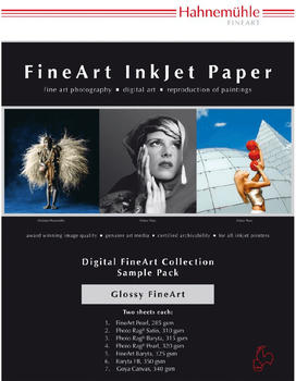 Hahnemühle FineArt, A4, Testpack (HAH10640308)
