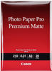 Canon 8657B006, Canon Fotopapier Pro Premium PM-101 matt-glatt A3 (297 x 420mm)...