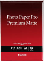 Canon 8657B005, Canon Photo Paper Premium Matte A4 20 Bl