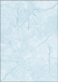 sigel DP639 Struktur-Papier, A4, 90g/qm, Motiv: Granit blau