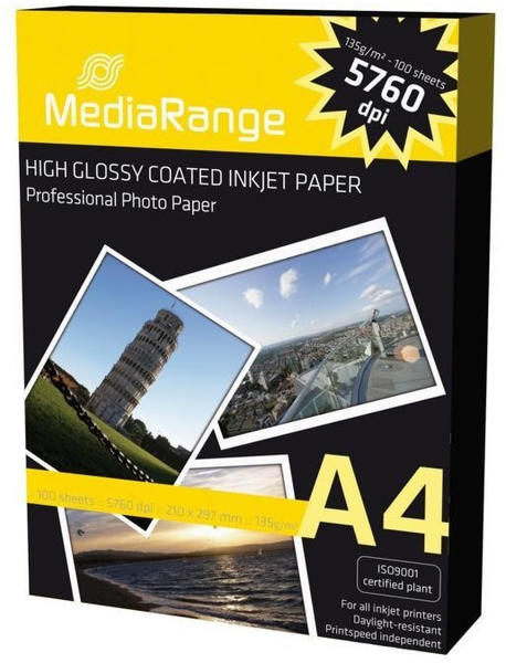 MediaRange High Glossy Coated Inkjet Paper (1022206667)