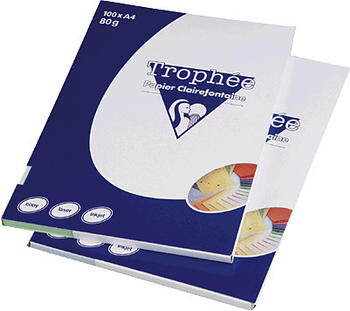 Clairefontaine Trophee Papier, A4, 160g/qm, blau (4161C)