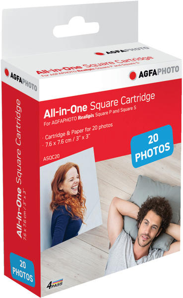 AgfaPhoto All-in-One Square Cartridge (ASQC20)