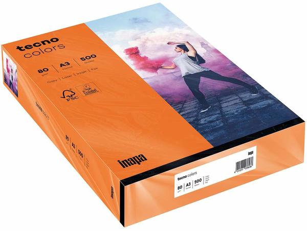 inapa tecno colors A3 80g orange