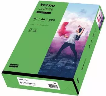 inapa tecno colors A4 80g intensivgr&uuml;n