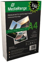 MediaRange MRINK101, MediaRange Fotopapier, A4, 130g, 100 Blatt
