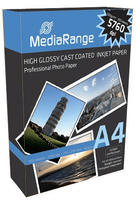 MediaRange MRINK105, MediaRange Fotopapier, A4, 150g, 100 Blatt