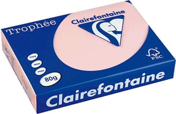 Clairefontaine Trophee Papier, A4, 80g/qm, rosa (1973C)
