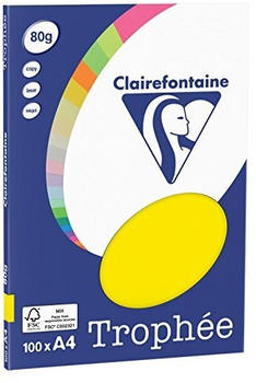 Clairefontaine Trophee neongelb (4127C)