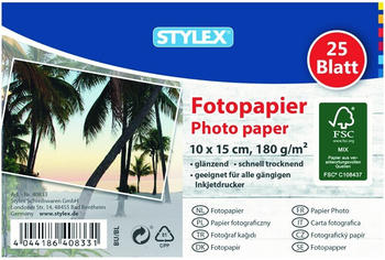 Stylex Fotopapier 10x15 180g