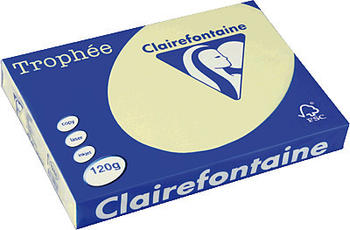 Clairefontaine Trophee Papier, A4, 120g/qm, gelb (1248)