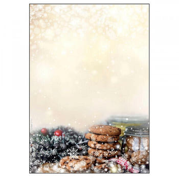 sigel Weihnachtsbriefpapier DP304 Winter Smell mit Zimt-Duft A4 90 g