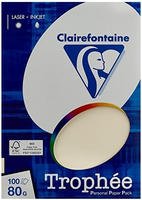 Clairefontaine 4104C, Clairefontaine Kopierpapier Troph&eacute;e sand DIN A4 80 g/qm 100