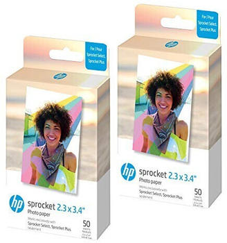 HP Sprocket 2,3 x 3,4 Premium Instant Zink Sticky Back Fotopapier