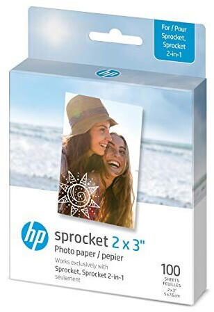 HP Sprocket Premium Zink Photo Paper 2x3