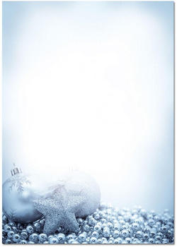 sigel Weihnachtspapier DP081 Blue Mystery A4 90g