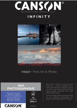 Canson Rag Photographique 310 A3 25 Blatt (CAN206211047)