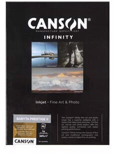 Canson Baryta Prestige II 340 - A4 - 25 Blatt - Fine Art Papier - C33625S005