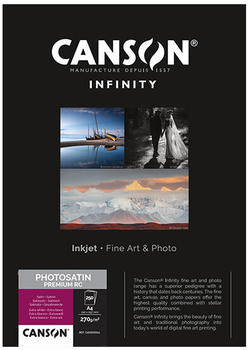 Canson PhotoSatin Premium RC 270 - A4 - 250 Blatt - Fine Art Fotopapier