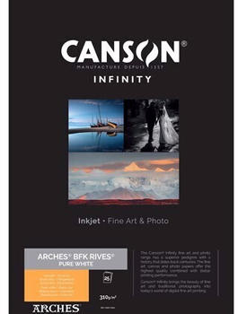 Canson Arches BFK Rives White 310 - A2 - 25 Blatt - C400110672