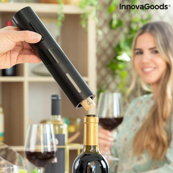 InnovaGoods Elektrischer Korkenzieher für Weinflaschen